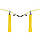 Скакалка швидкісна для кросфіту 4FIZJO Standard+ 4FJ0184 Yellow, фото 5