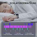Смарт-годинник для дзвінків із динаміком, 1,7-дюймовий сенсорний екран, пряме з'єднання з навушниками Bluetooth, фото 5