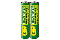 Батарейка GP Greencell AAA R03P 1.5V Extra Heavy Duty GP24GEB-2S2 | цена за 1 шт.