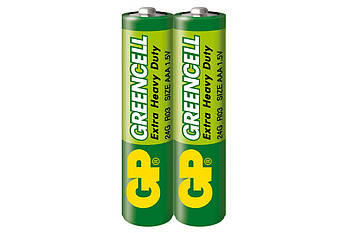 Батарейка GP Greencell AAA R03P 1.5V Extra Heavy Duty GP24GEB-2S2 | ціна за 1 шт.