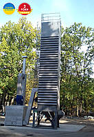 Зерносушарка, зерносушарка шахтна на дровах, соломі MZV-6 (6 т/год) 2 рокі гарантія МОЗ Витязь