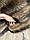 Жіноча шуба з натурального хутра єнота натурального забарвлення XL розмір, фото 6
