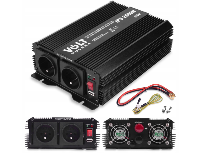 Преобразователь напряжения инвертор Volt Polska IPS 2600 N 24V/230V ...