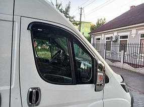 Вітровики (2 шт., Niken) Fiat Ducato 2006 ⁇  і 2014" рр. AUC Дефлектори вікон (вітровики) Фіат Дукато