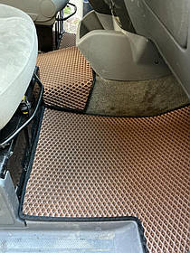 Mercedes Viano Гумові килимки EVA (цегляний колір) 1+1 AUC Гумові килимки Мерседес Бенц Віано