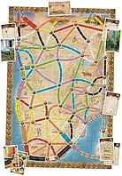 Ticket to Ride: The Heart of Africa - дополнение №3 к настольной игре (Билет на поезд: Сердце Африки), англ.