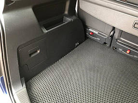 Килимок багажника (EVA, 5 місць, чорний) Volkswagen Touran 2003-2010 рр. AUC Гумові килимки в багажник