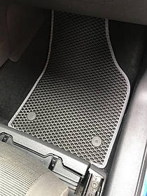 Килимки EVA (чорні) Volkswagen Touran 2010-2015 рр. AUC Гумові килимки Фольксваген Тоуран