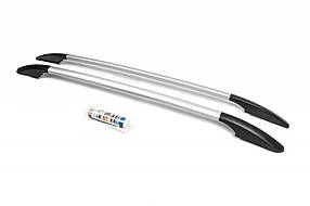 Toyota Auris 2007-2012Рейлінги OmsaLine Solid (2 шт., сірі) AUC Рейлінгі Тойота Ауріс