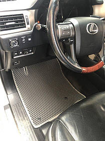 Lexus GX460 Килимки EVA (чорні) 5 місцевий AUC Гумові килимки Лексус GX 460