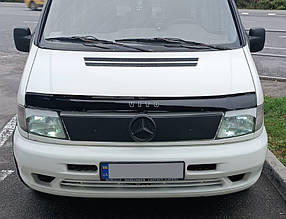 Mercedes Vito W638 Зимова решітка радіатора чорна глянсова AUC Зимові накладки Мерседес Бенц Віто W638