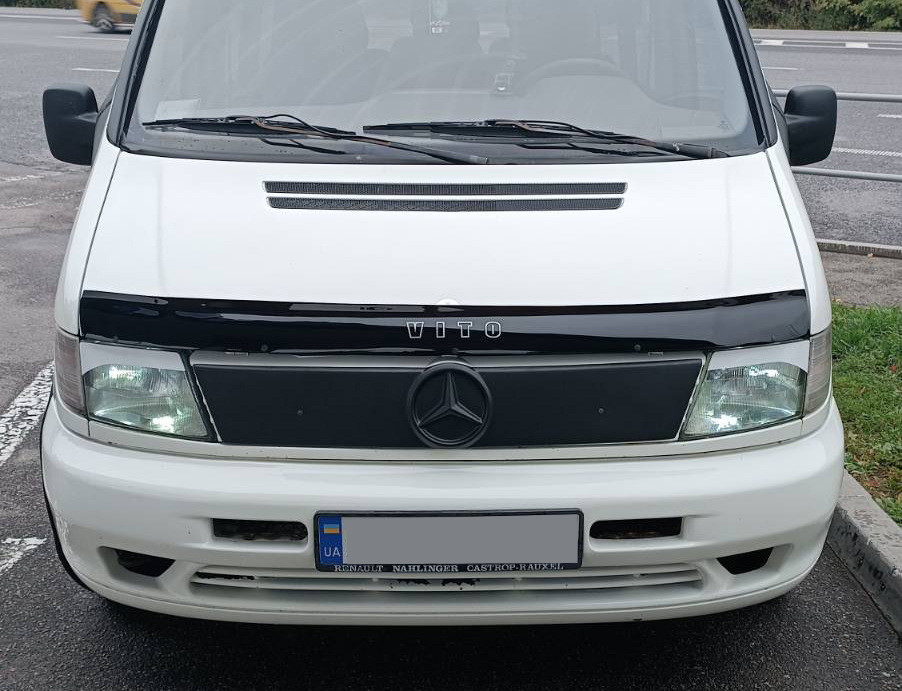 Mercedes Vito W638 Зимняя Решетка Радиатора Черная Глянцевая AUC Зимние ...