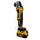 Акумуляторна болгарка Dewalt DCG405 ( 36V, 5 AH) (безщіткова).  Кутова шліфмашина девольт, фото 6