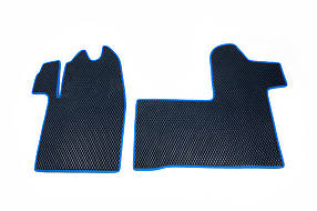 Килимки EVA (сині) Opel Movano 2010" рр. AUC Гумові килимки Опель Мовоно