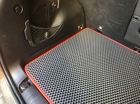 Килимок багажника (EVA, чорний) Fiat 500X AUC Гумові килимки в багажник Фіат 500X