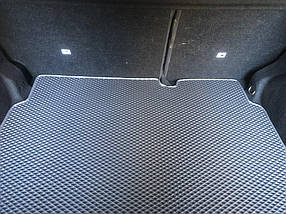 Килимок багажника (EVA, чорний) Nissan Qashqai 2007-2010 рр. AUC Гумові килимки в багажник Ніссан Кашкай
