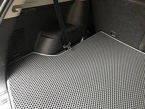 Килимок багажника для +2 (довгий, EVA, чорний) Nissan Qashqai 2010-2014 рр. AUC Гумові килимки в багажник