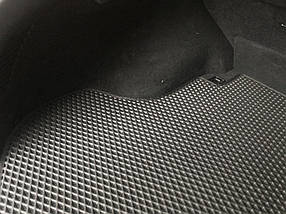 Килимок багажника (EVA, чорний) Infiniti QX70 2013 ⁇  рр. AUC Гумові килимки в багажник Інфініті QX70