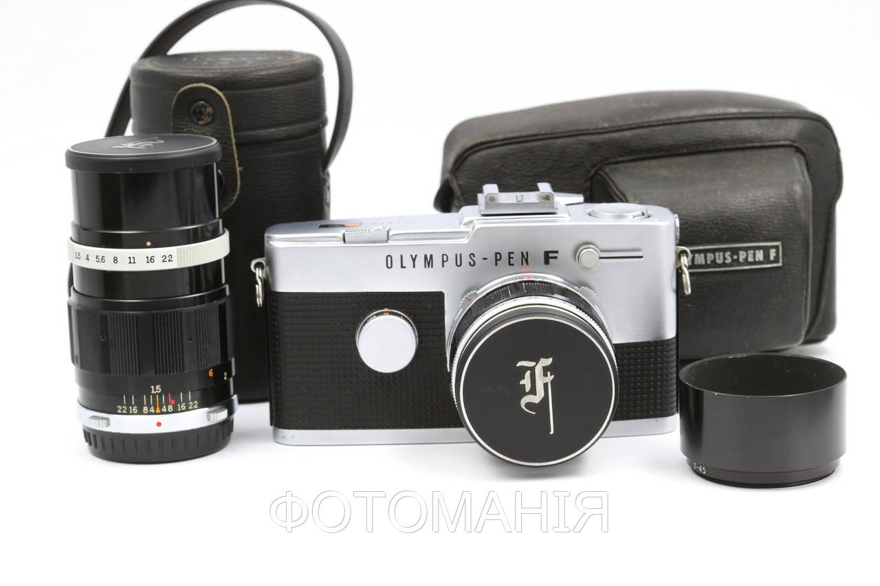 Olympus PEN-FT + G.Zuiko Auto-S 40mm f1.4 + E.Zuiko Auto-T 100mm f3.5