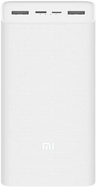 Xiaomi Mi Power Bank 3 30000 mAh USB-C 24W Fast Charge PB3018ZM White