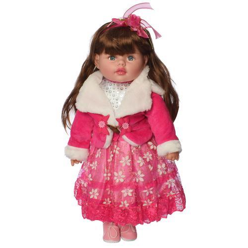 Інтерактивна м'яконабивна лялька «Панночка» M 4412 UA (4 види), українською мовою, в коробці