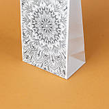Подарункові пакети 150*90*240 Маленькі пакетики для подарунка "Мандала" Пакети для сувенірів, фото 3
