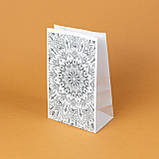 Подарункові пакети 150*90*240 Маленькі пакетики для подарунка "Мандала" Пакети для сувенірів, фото 6