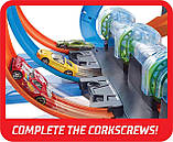 Трек Hot Wheels Швидкісний Штопор / Hot Wheels Corkscrew Crash Large-Scale Motorized Track, фото 5