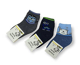 Шкарпетки дитячі Friendly Socks 3031014-003 сер. махра різні кольори р.14 (уп.12 пар)