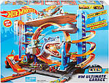 Гараж трек з акулою Hot Wheels / Hot Wheels City Ultimate Garage with Shark, фото 5