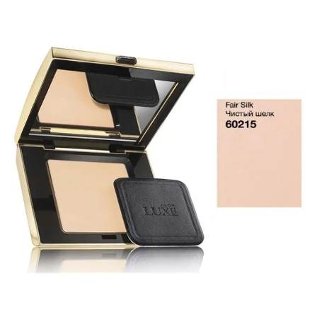 Компактна пудра Люкс Avon Luxe 10 г, Чистий шовк, Fair Silk