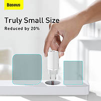 Мережевий зарядний пристрій Baseus GaN2 Lite Quick Charger 65W (1 Type-C + 1 USB), фото 9
