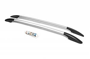 Nissan Qashqai 2010-2014 Рейлінги OmsaLine Solid (2 шт., сірі) TMR Рейлінгі Нісан Кашай