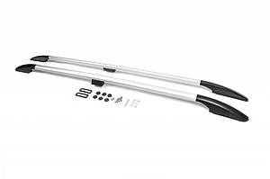 Peugeot Partner 2018+ Рейлінги OmsaLine Solid Коротка база (2 шт., сірі) TMR Рейлінгі Опель Комбо