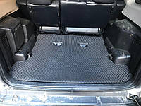 Коврик багажника (EVA, черный) Mitsubishi Pajero Wagon IV TMR Резиновые коврики в багажник Митсубиси Паджеро