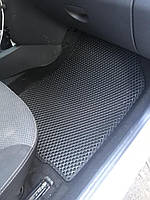Коврики EVA (черные) Dacia Logan III 2013 гг. TMR Резиновые коврики Дачия Логан