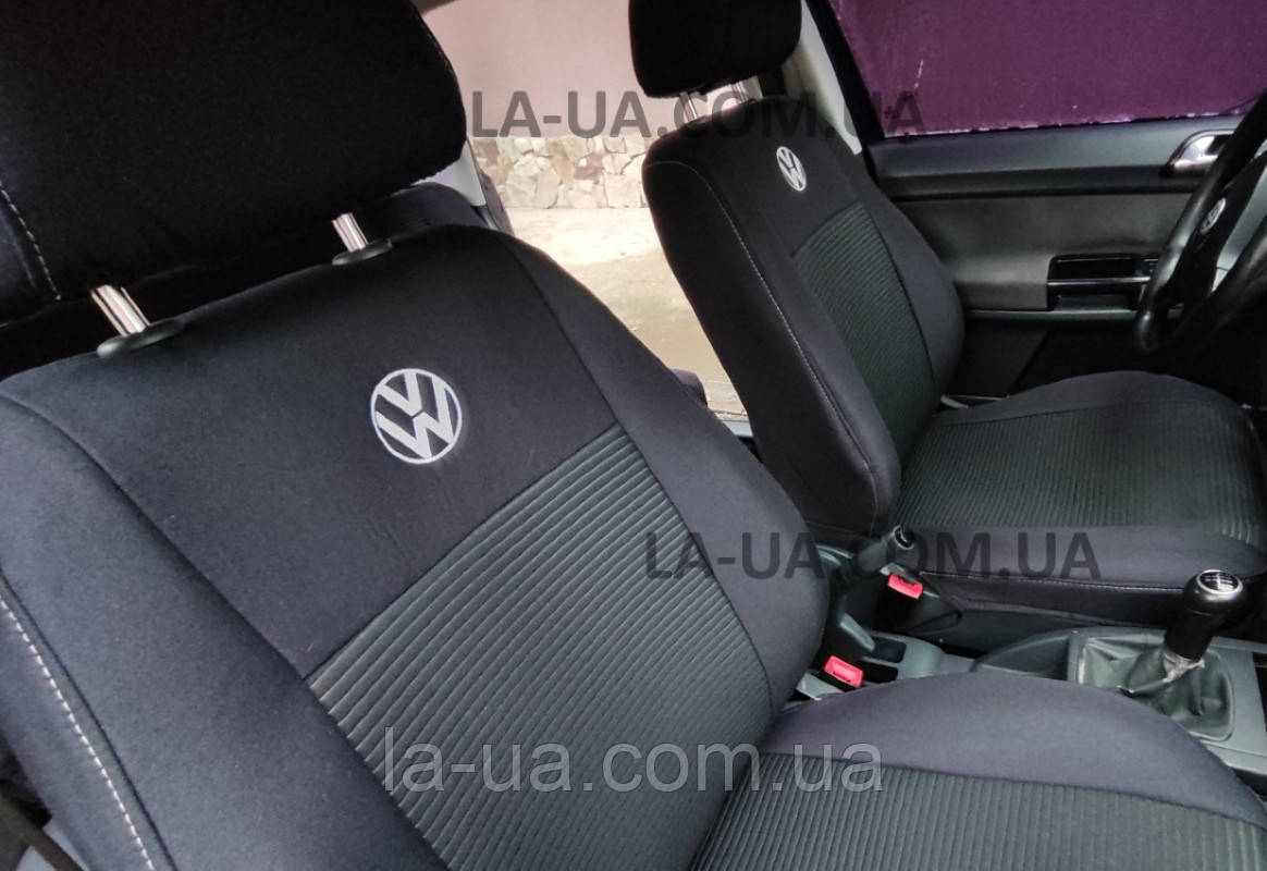 Чохли салону Volkswagen Polo IV (роздільний диван) Hb 2002-2005 р, авточохли Поло 4