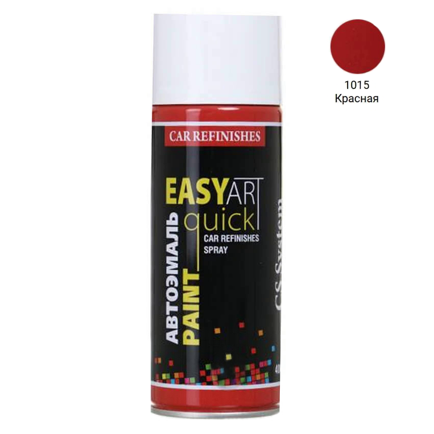 Емаль авто 1015 Червона аерозоль 400мл C. S. System