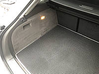 Коврик багажника SW (EVA, черный) Audi A4 B8 2007-2015 гг. TMR Резиновые коврики в багажник Ауди А4