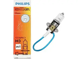 Лампа головного світла Philips H3 55 W 12336PR Premium +30% TMR H3 — Лампи головного світла