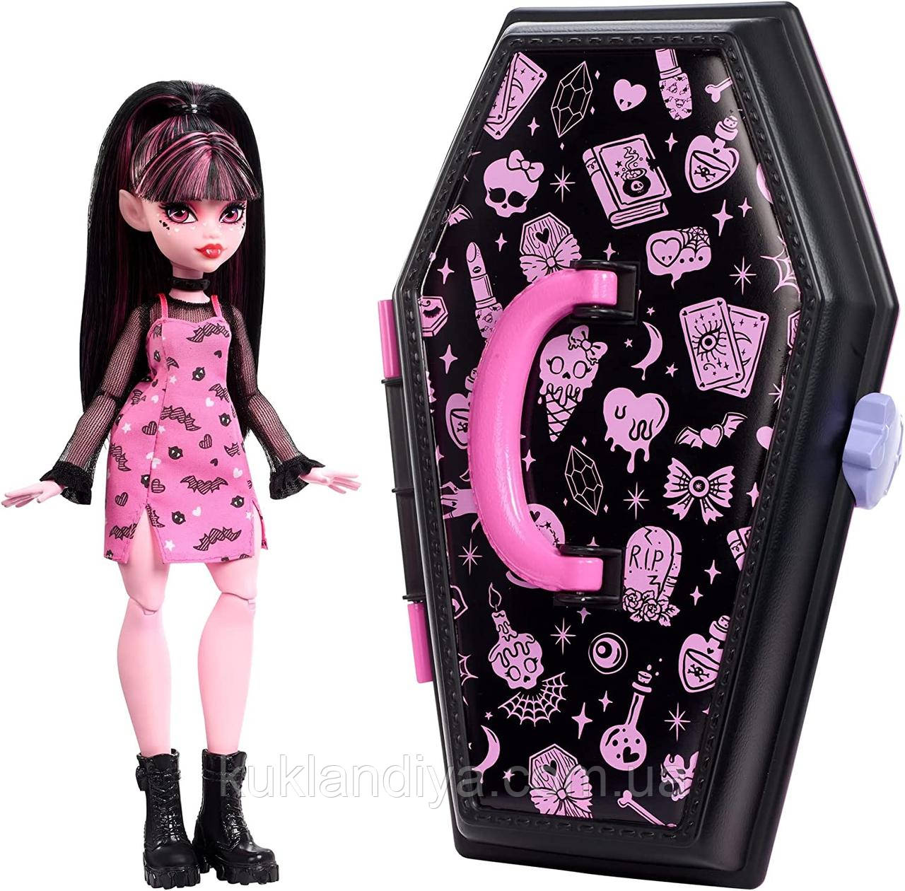 Ігровий набір Monster High Draculaura Gore-ganizer органайзер для косметики, фото 1