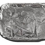 Прямокутна термосумка/ ланч бег для їжі з собою Design 5л, чорна, фото 2