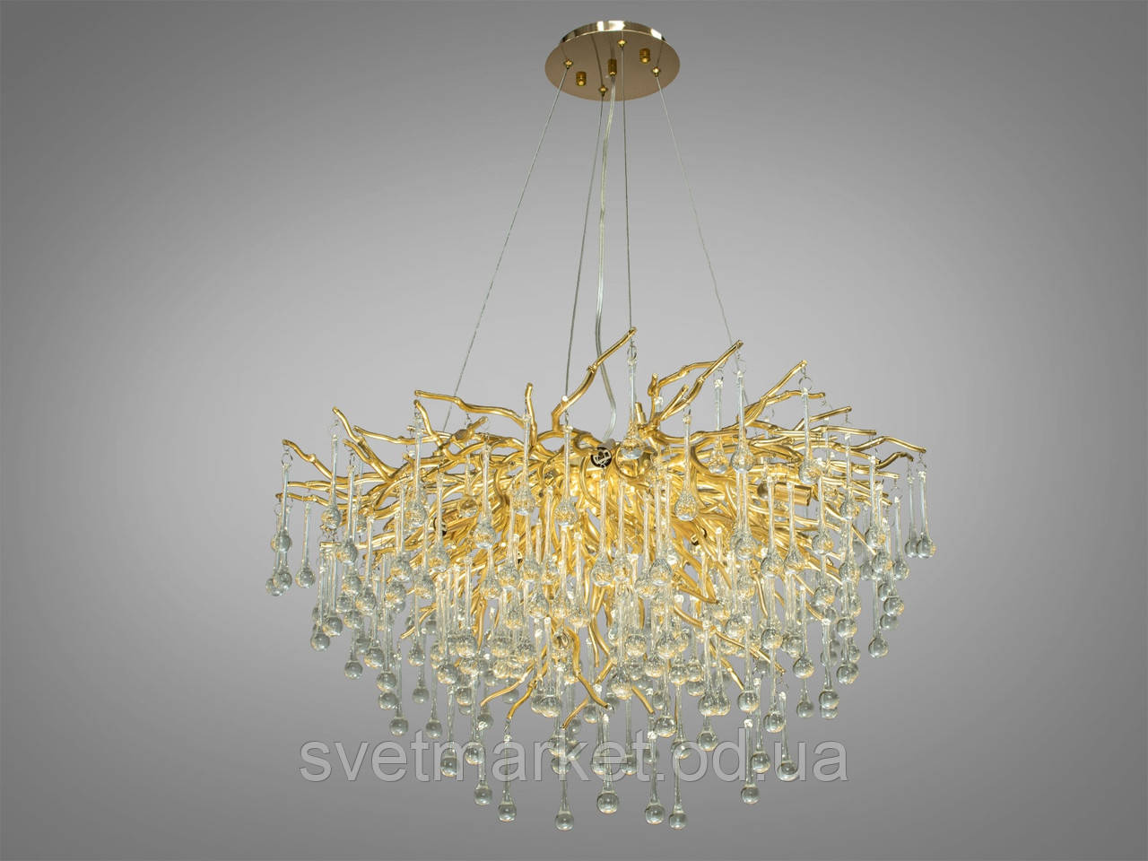Підвісна сучасна люстра 616/1000G