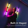 Водонепроникна RGB трубка-відеосвітло Luxceo P200 з магнітним кріпленням і функцією Power Bank 4000 мА·год, фото 9