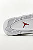 Кросівки Nike Air Jordan 4 Retro White Red / Найк Аїр Джордан 4 Ретро Білий з Червоним, фото 9