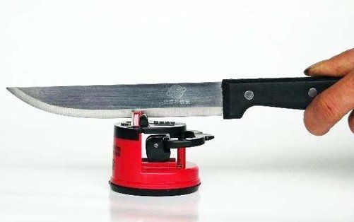 Точилка для ножів з присоскою ножеточка Knife Sharpener