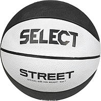 Баскетбольный мяч Select Street Basket v22 бело-черный Размер 6 205570-126