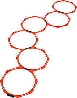 Кольца для развития координации Select Octagon Coordination rings красные 749671-489