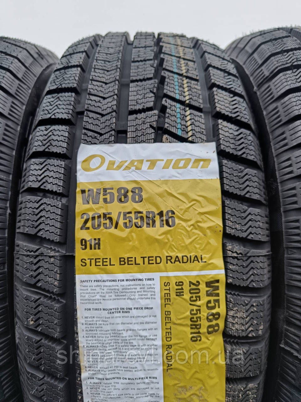 Зимові шини 205/55 R16 91H OVATION W588, фото 1