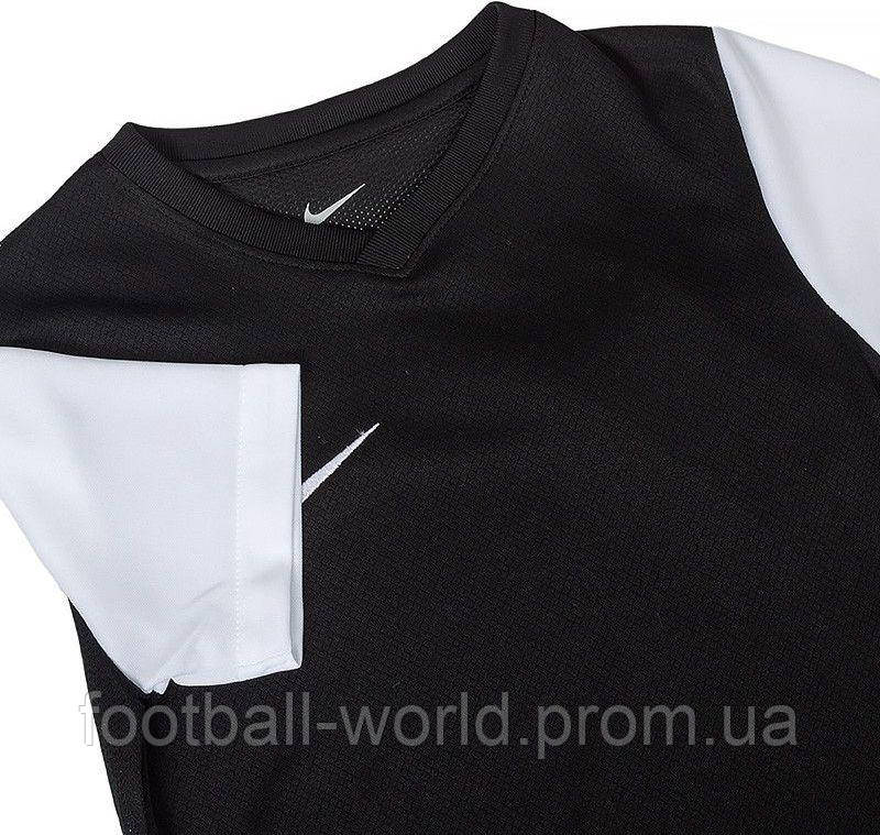 Футболка подростковая Nike Y NK DF TIEMPO PREM II JSY SS черно-белая DH8389-010 - фото 3 - id-p1723079952